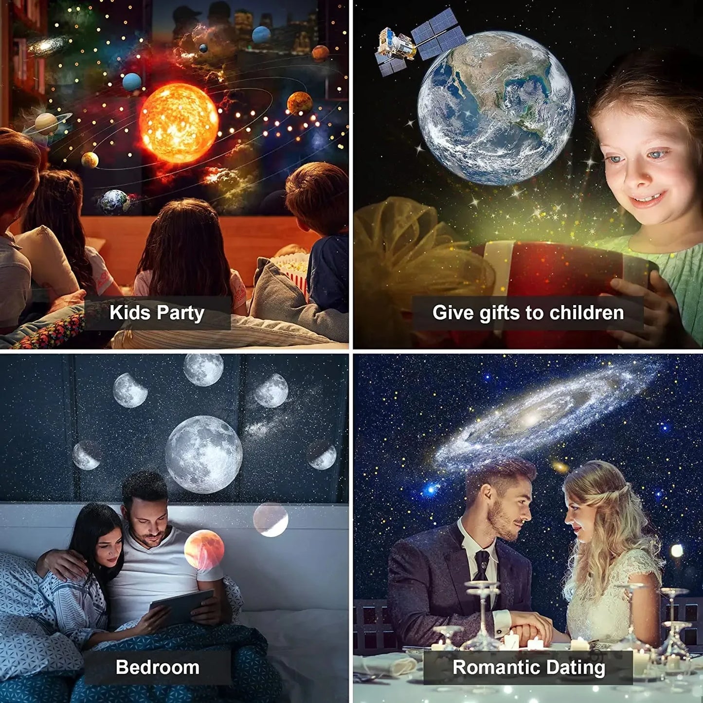 StellarDreams 360° Galaxy Projector Lamp